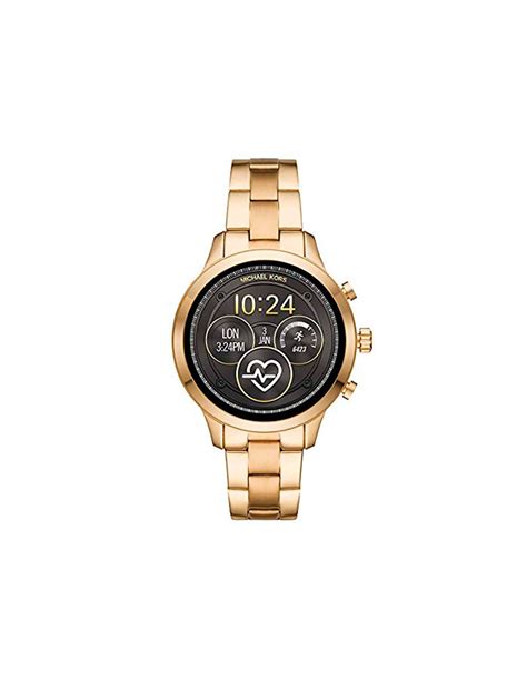 michael kors access runway mkt5045 smartwatch - gold|Michael Kors Access Runway Gen 4 MKT5045.